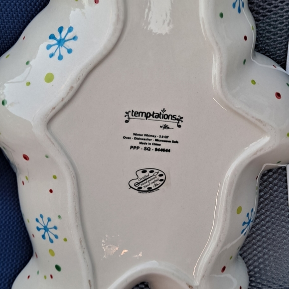 Temptations Bakeware Gingerbread with 2 ramekin Gingerbread men!Recipe card ♥️ - Picture 2 of 4